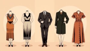 Roaring Twenties to Wartime Fashion